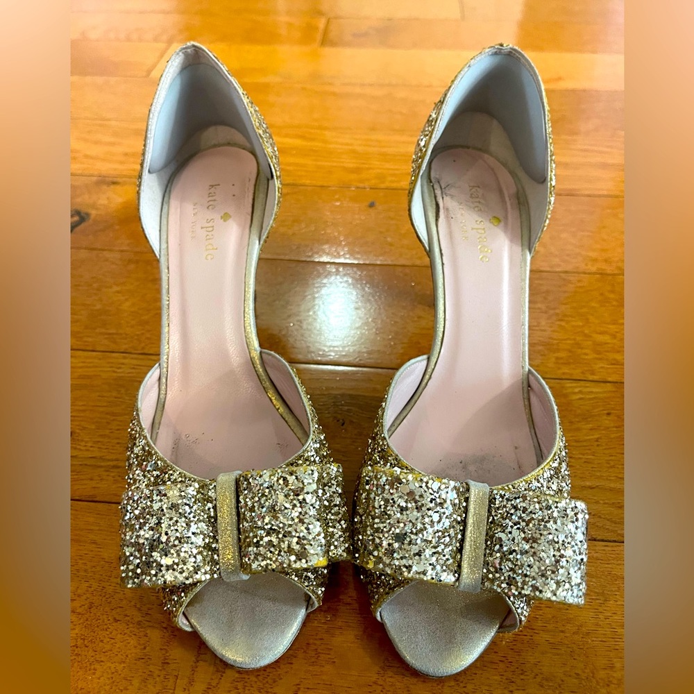 kate spade glitter boots